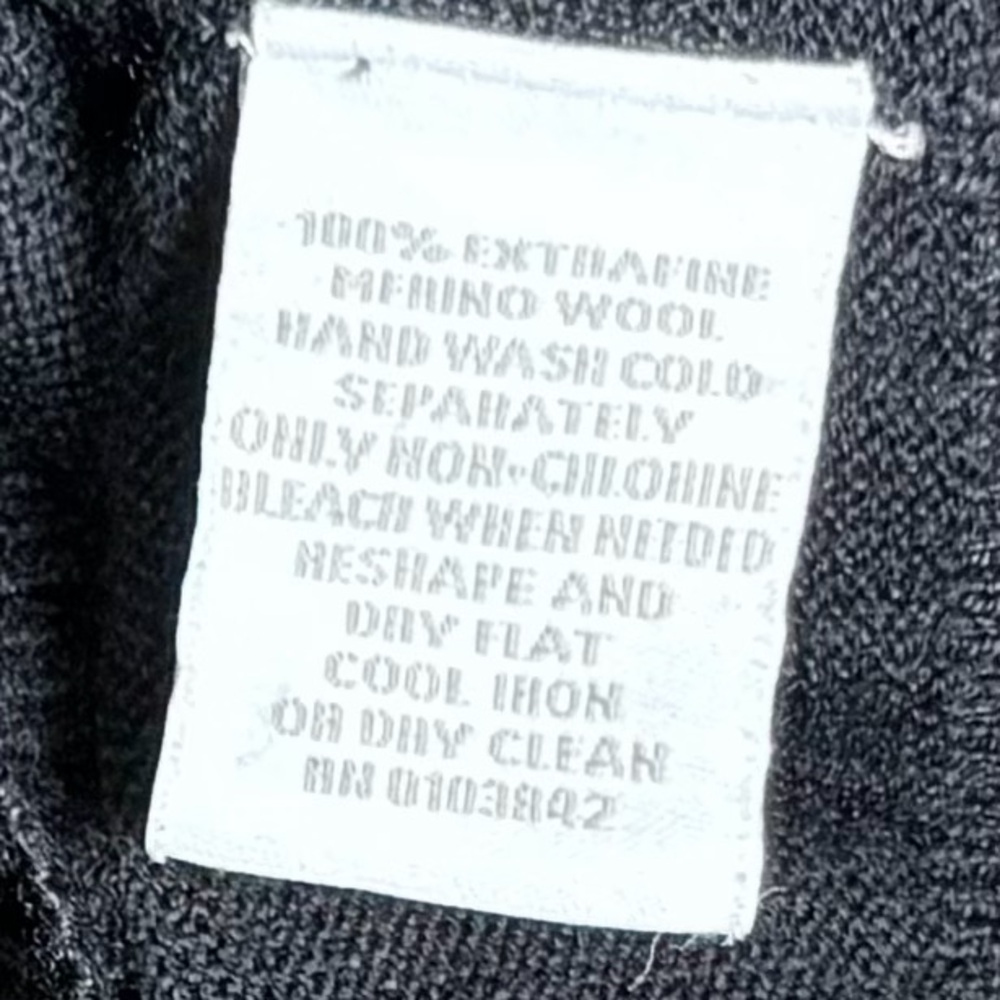 Eileen Fisher merino wool cardigan long duster versatile sustainable womens sz M - Picture 6 of 12
